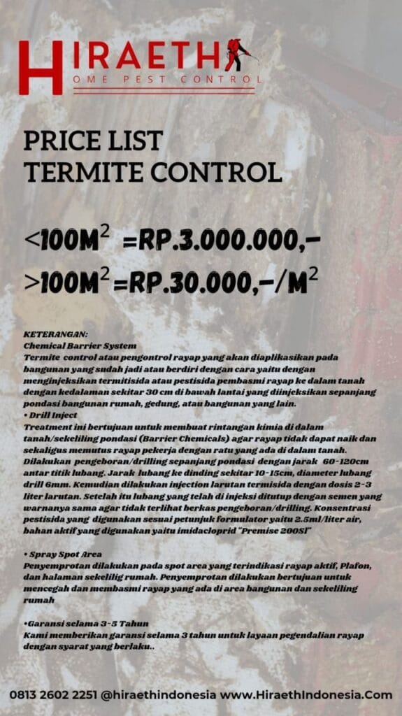 pricelist anti rayap hiraeth