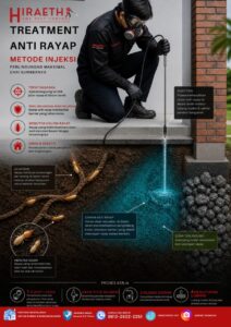 Cara Kerja jsa anti rayap dengan metode bariere system